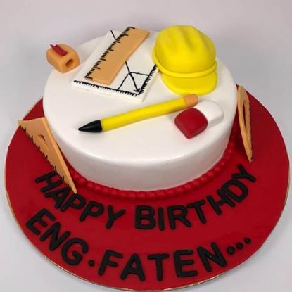 Picture of Engineer Theme Cake
