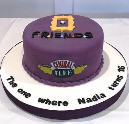 Picture of Friends Theme Cake