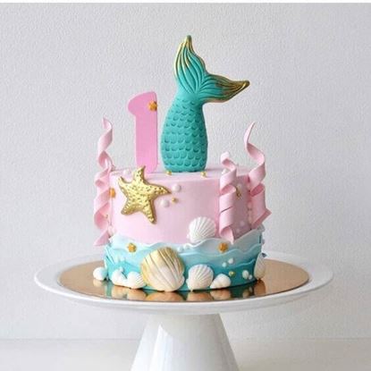 Picture of Mermaid Theme Cake