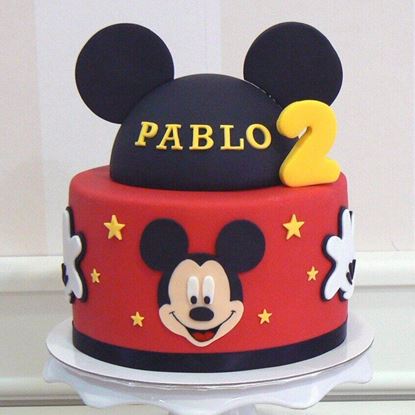 Picture of Mickey Mouse Cake