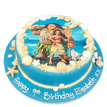 Picture of Moana Theme Cake
