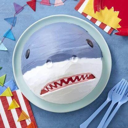 Picture of Shark Theme Cake