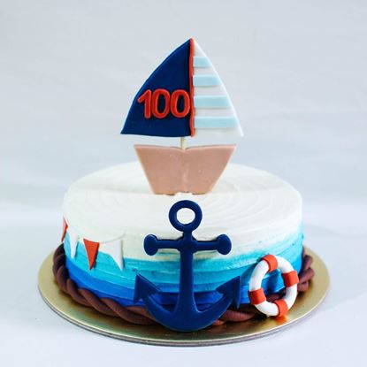 Picture of Sailor Theme Cake 1