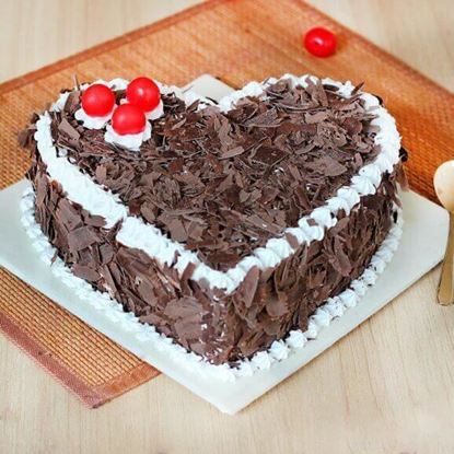 Picture of Black Forest Heart Cake