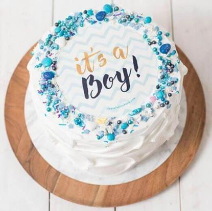 Picture of Its a Boy Cake