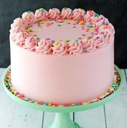 Picture of Strawberry Frosting Cake