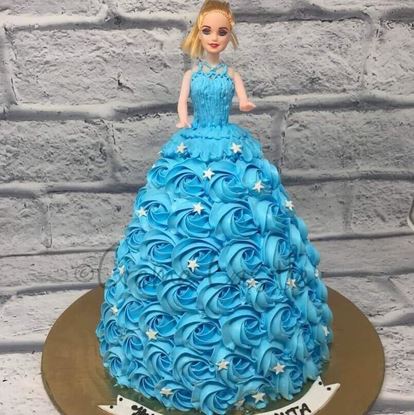 Picture of Barbie Cake 4
