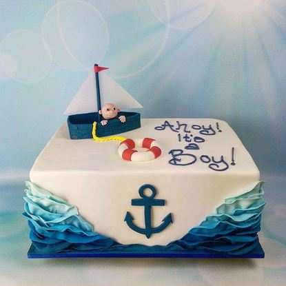 Picture of Nautical Theme Cake