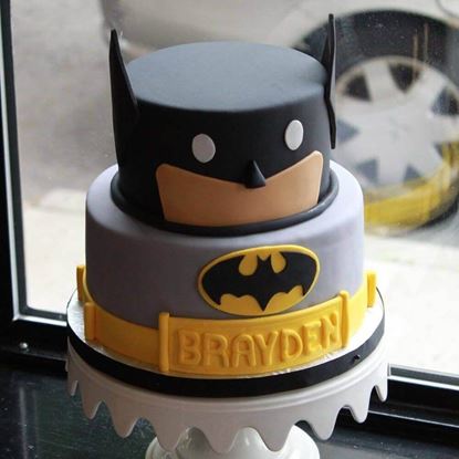 Picture of Batman Theme Cake 3